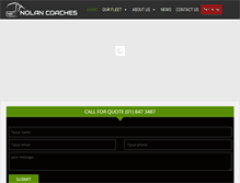 Tablet Screenshot of nolancoaches.ie